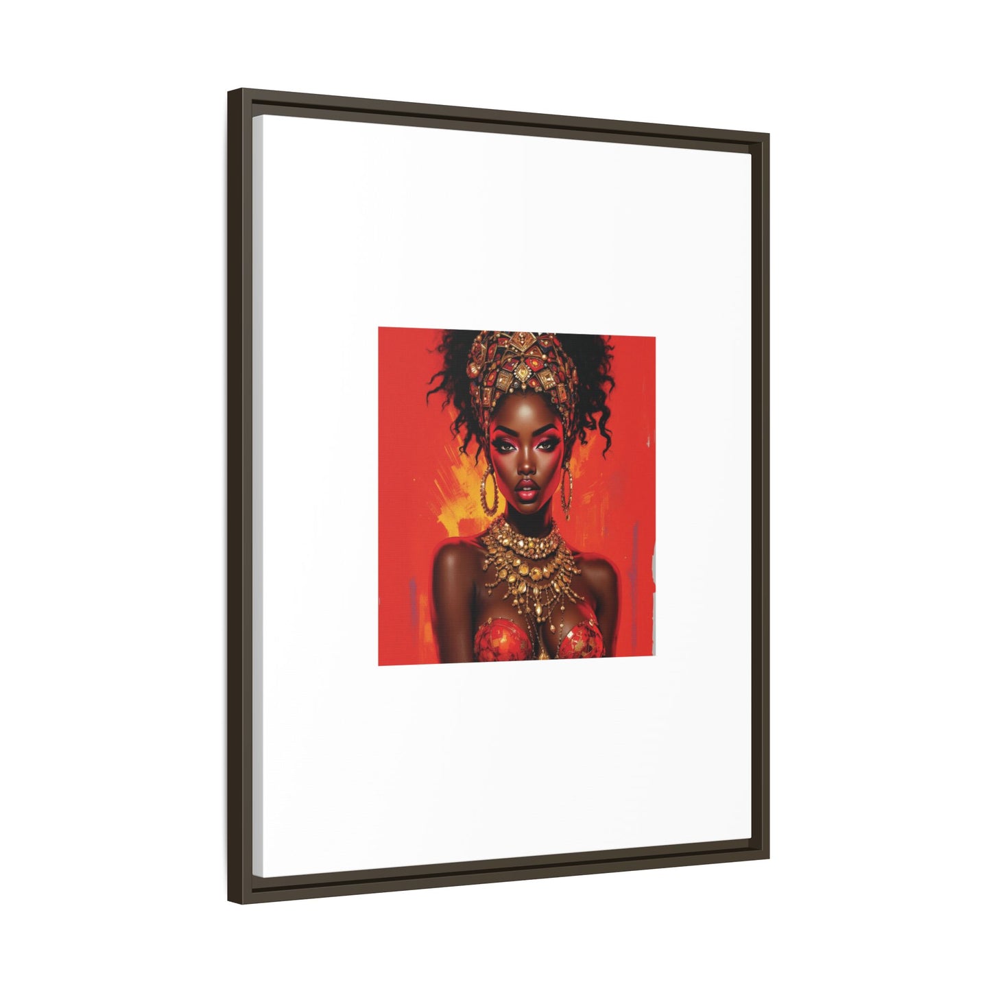 Matte Canvas, Framed (Multi-color)