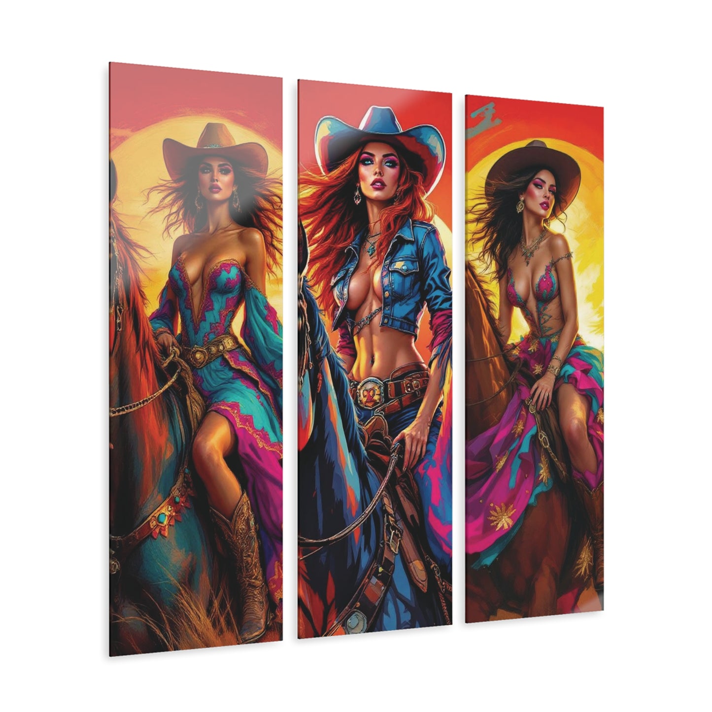 Copy of Christmas Acrylic Triptych Prints, Holiday Wall Art, Winter Decor, Festive Home Decoration, Seasonal Gift Ideas