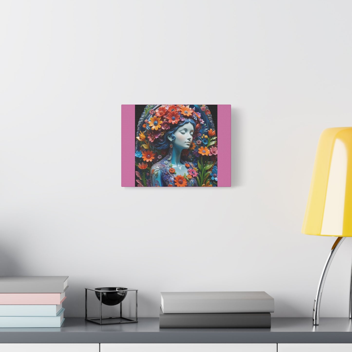 Copy of Copy of Floral Goddess Matte Canvas Wall Art
