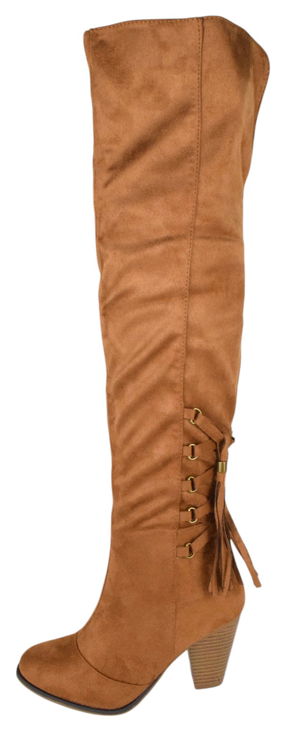 CAMILA-57 Tan Suede Forever-1