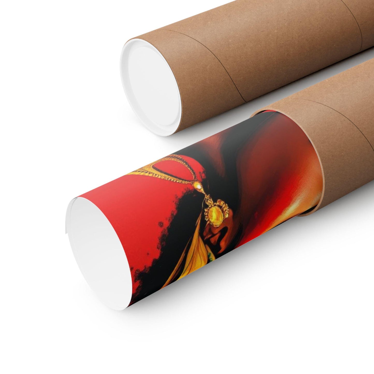 Vibrant Afrocentric Wall Art, Matte Vertical Posters for Home Decor, Stylish Gift for Black Culture Lovers, Bold Afro Art Prints, [...]