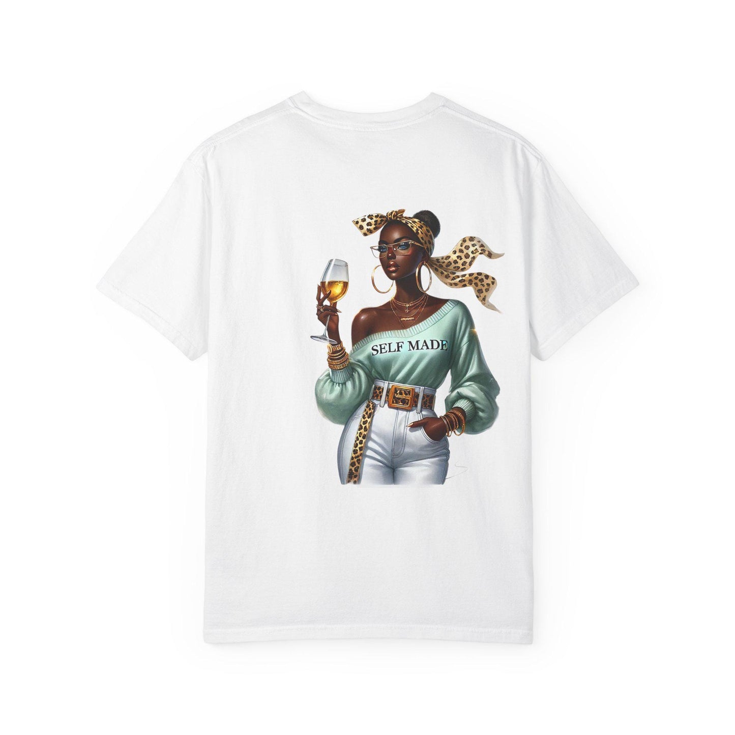 Empowering Self-Made T-Shirt: Unisex Garment-Dyed US Cotton Tee