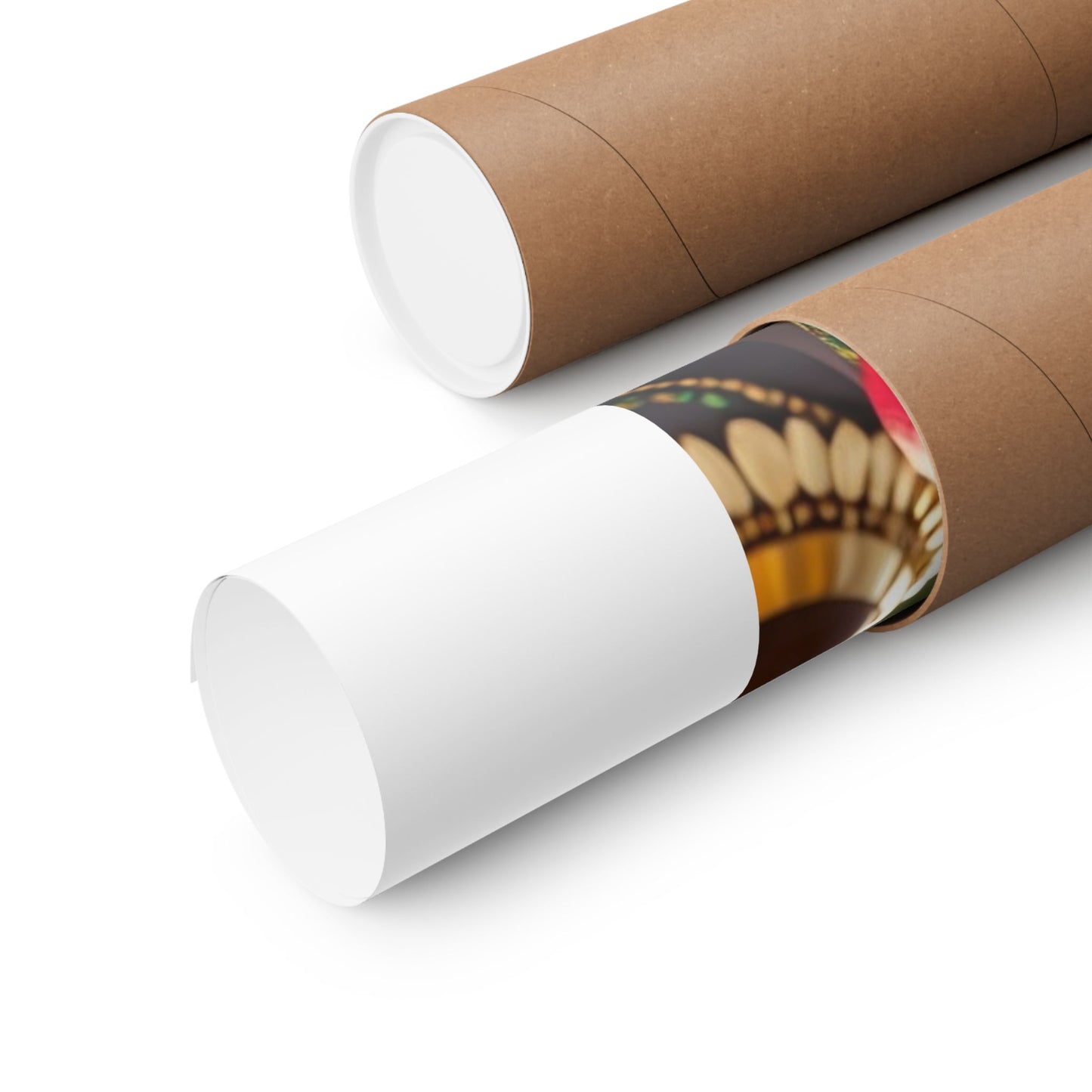 African Queen Matte Poster — Vibrant Cultural Wall Art