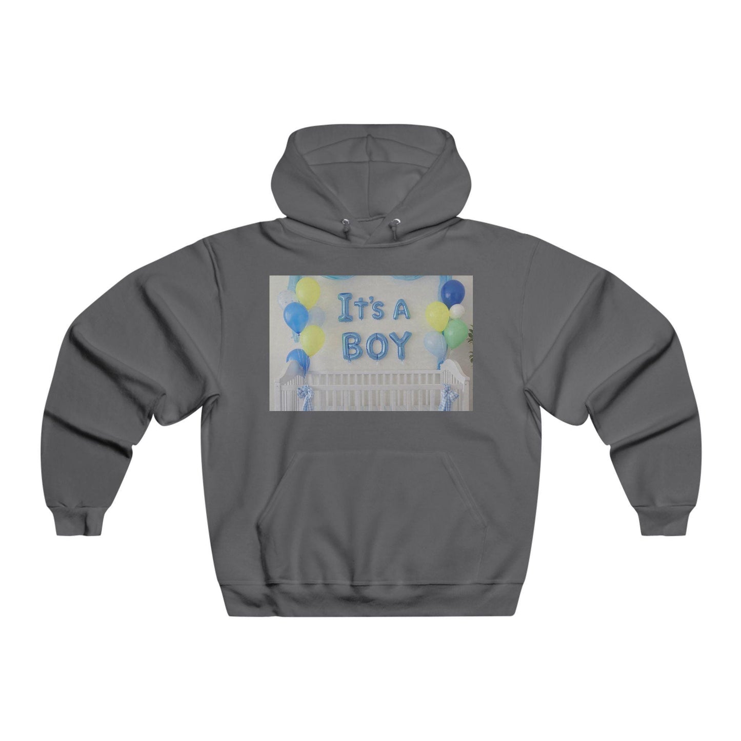 It's A Boy Baby Shower Hoodie: Gender Reveal Sweatshirt