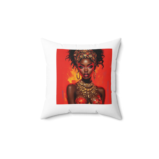Spun Polyester Square Pillow