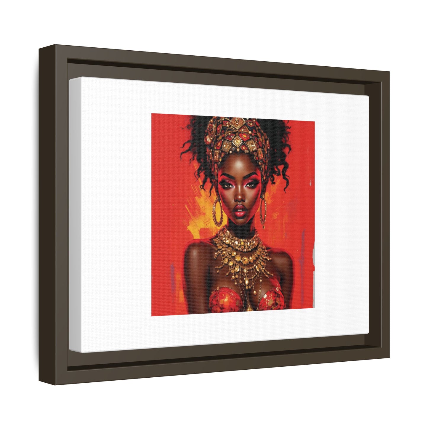 Matte Canvas, Framed (Multi-color)