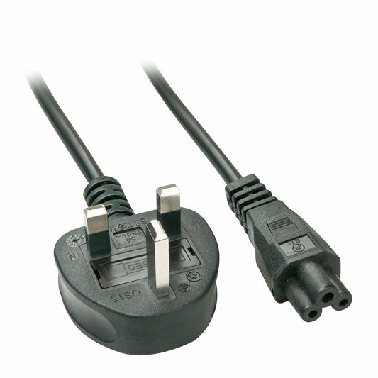 Power Cord UK/IEC C5 LINDY 30409 2 m-0