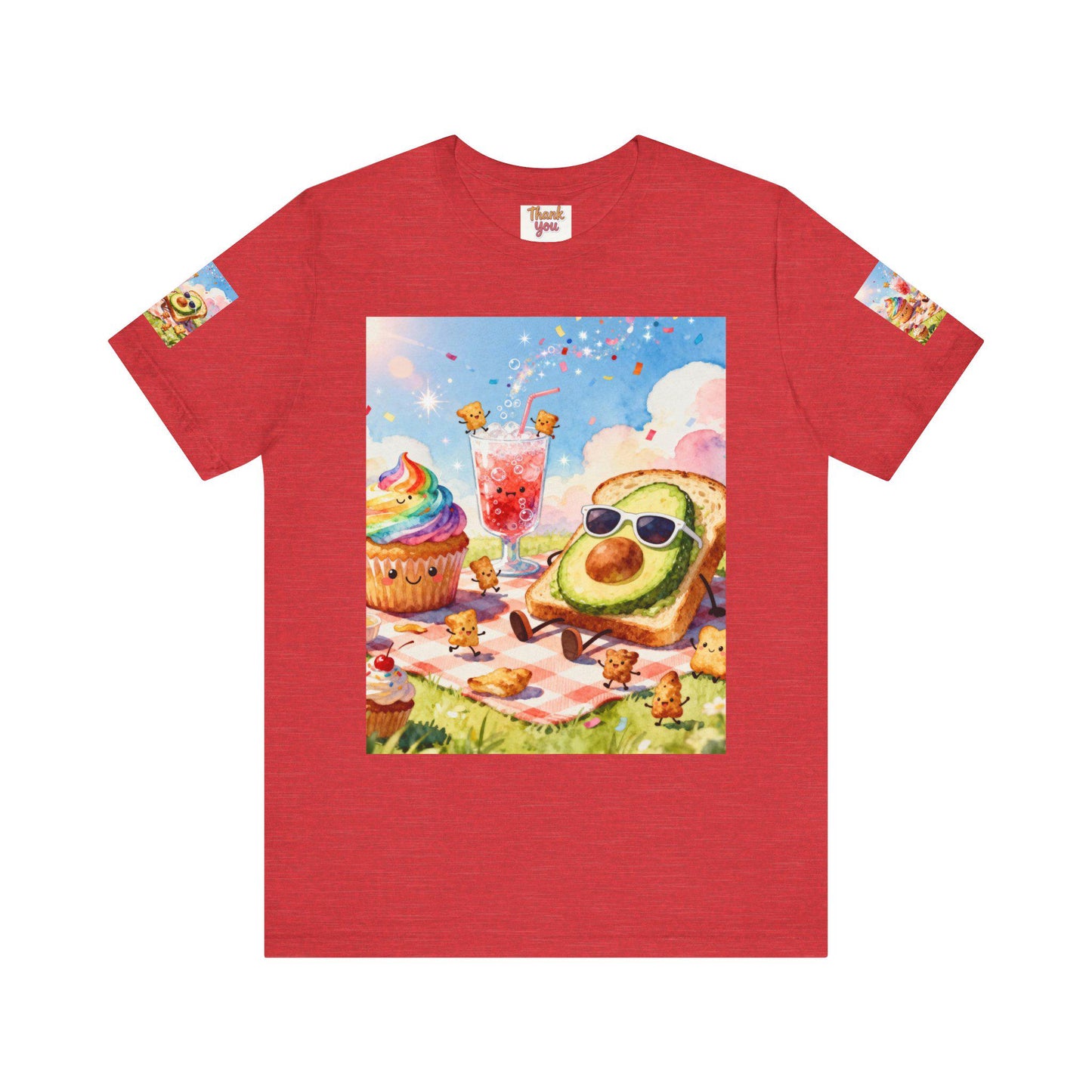 Playful Foodie Short Sleeve Tee, Fun Summer T-Shirt, Cute Graphic Tee for Food Lovers, Perfect for Parties and Celebrations, Unique [...]