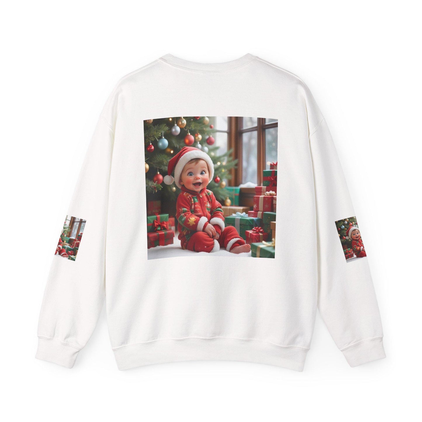 Festive Child Sweatshirt - Cozy Christmas Sweatshirt, Holiday Gift, Kids' Christmas Apparel, Cute Holiday Wear, Family Christmas Sweatshirt