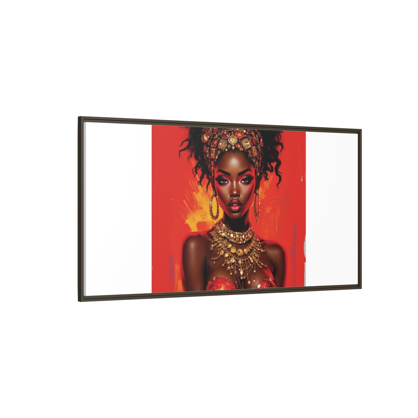 Matte Canvas, Framed (Multi-color)