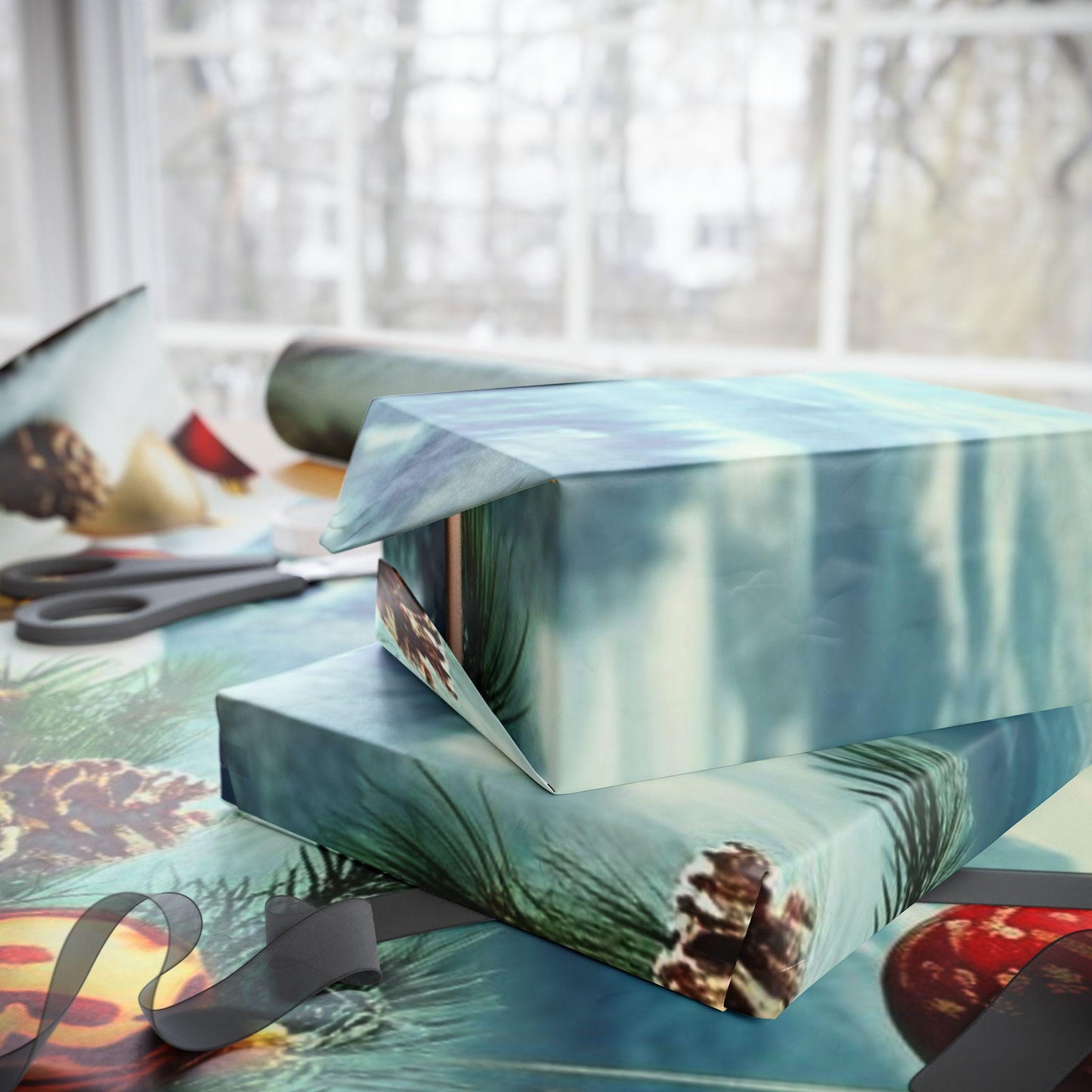 Festive Wrapping Paper for Holiday Gift-Bags, Christmas Gift Wrap, Seasonal Wraps, Decorative Paper for Any Occasion, Eco-Friendly [...]