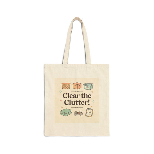 Cotton Canvas Tote Bag