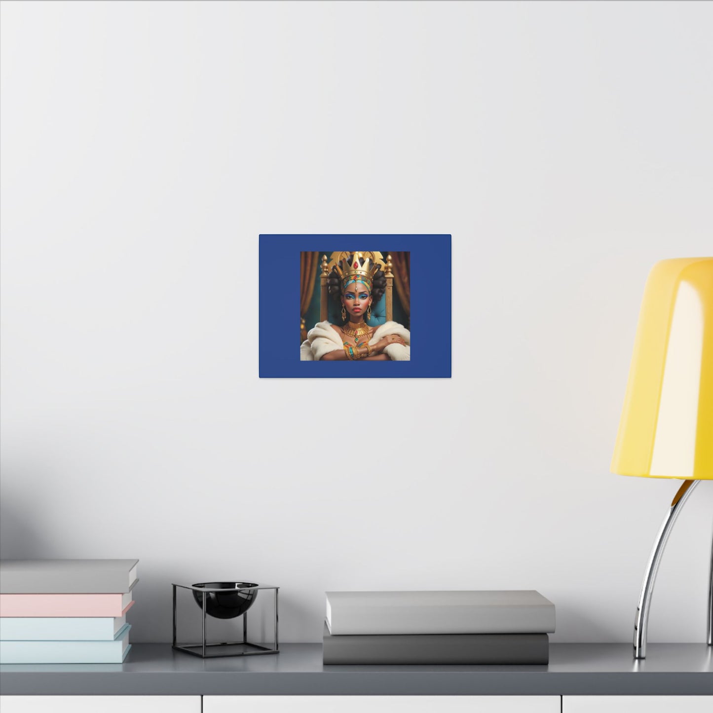 Regal Queen Portrait Canvas