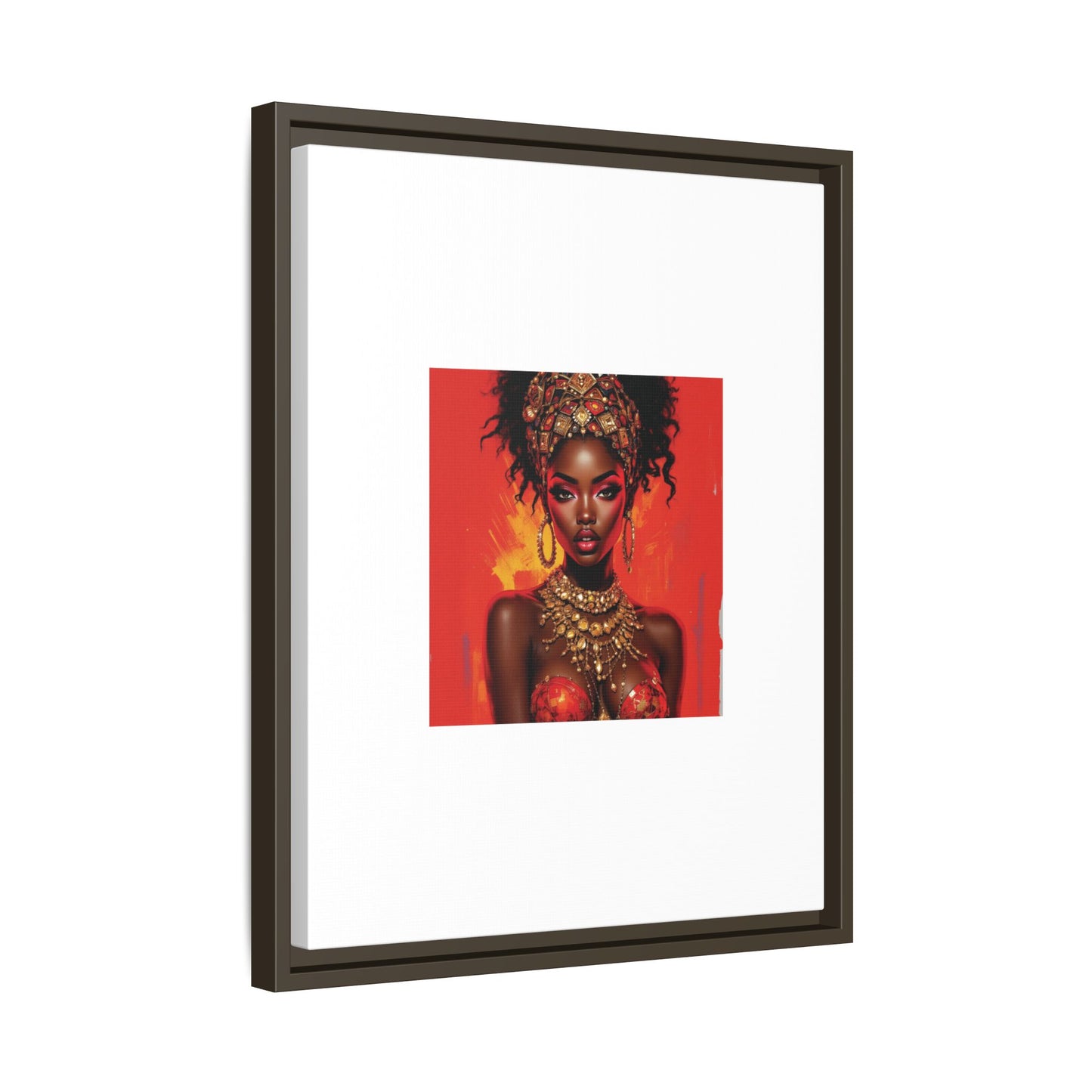 Matte Canvas, Framed (Multi-color)