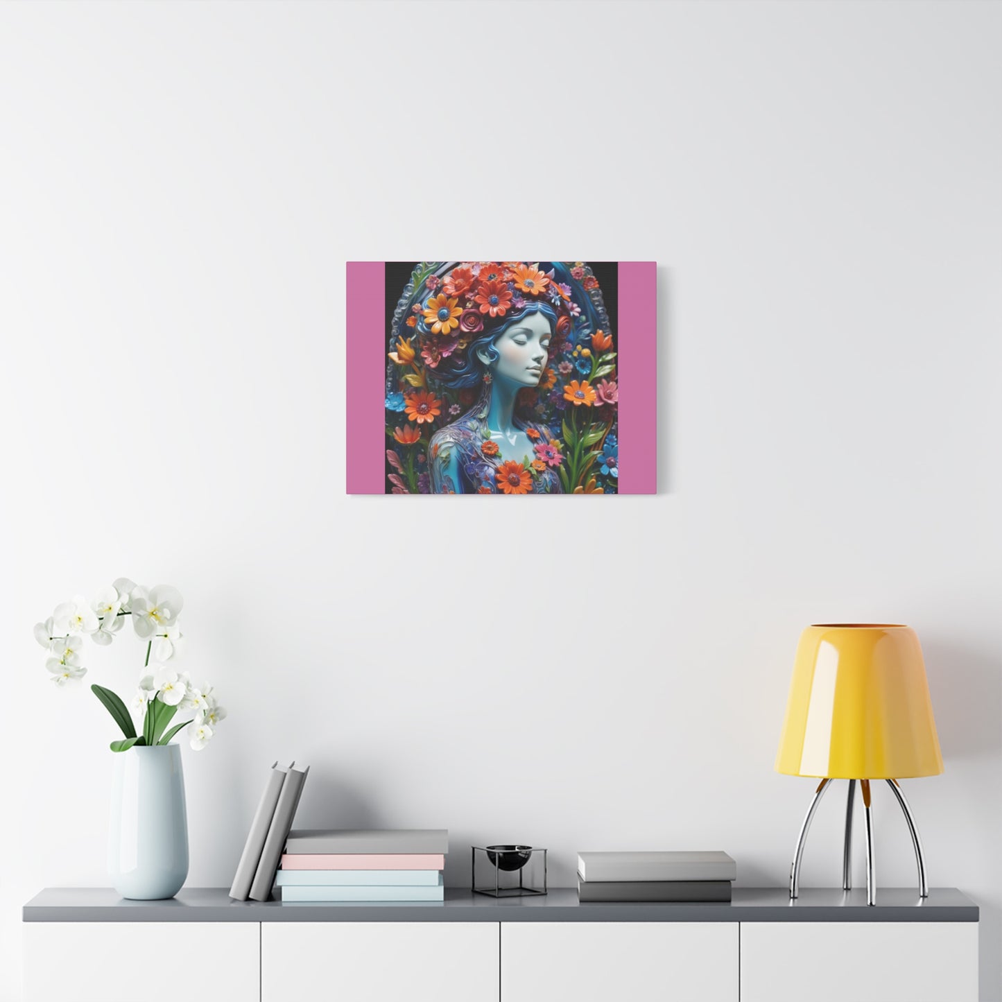 Copy of Copy of Copy of Floral Goddess Matte Canvas Wall Art