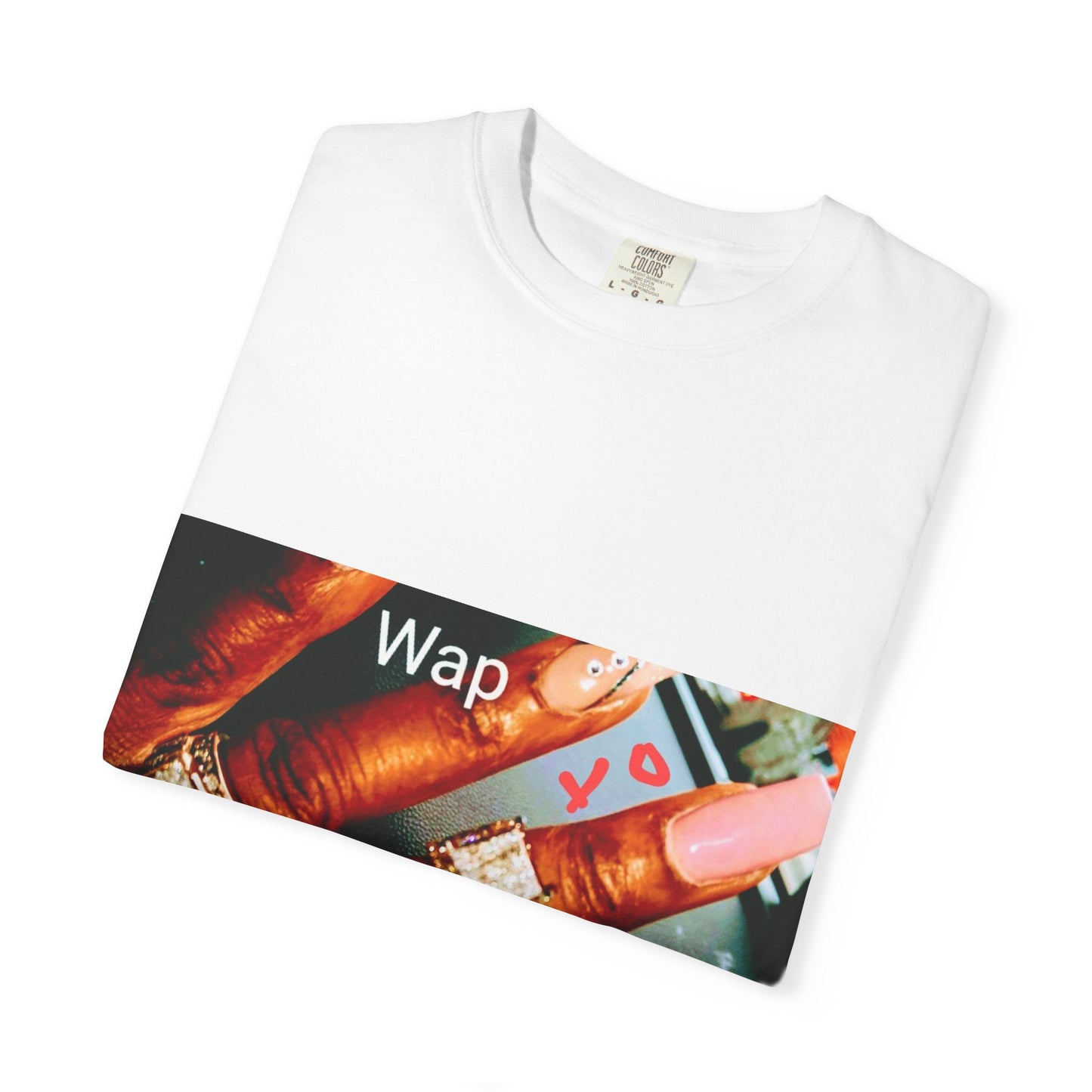 Wap In Motion Graphic Tee — Abstract Paintbrush Art T-Shirt