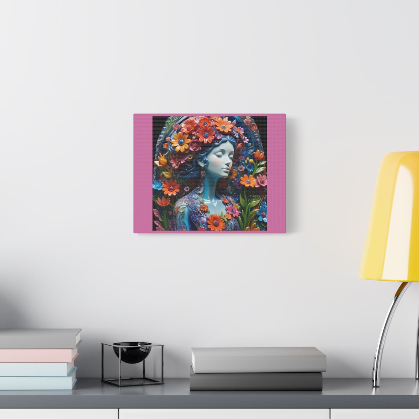 Floral Goddess Matte Canvas Wall Art