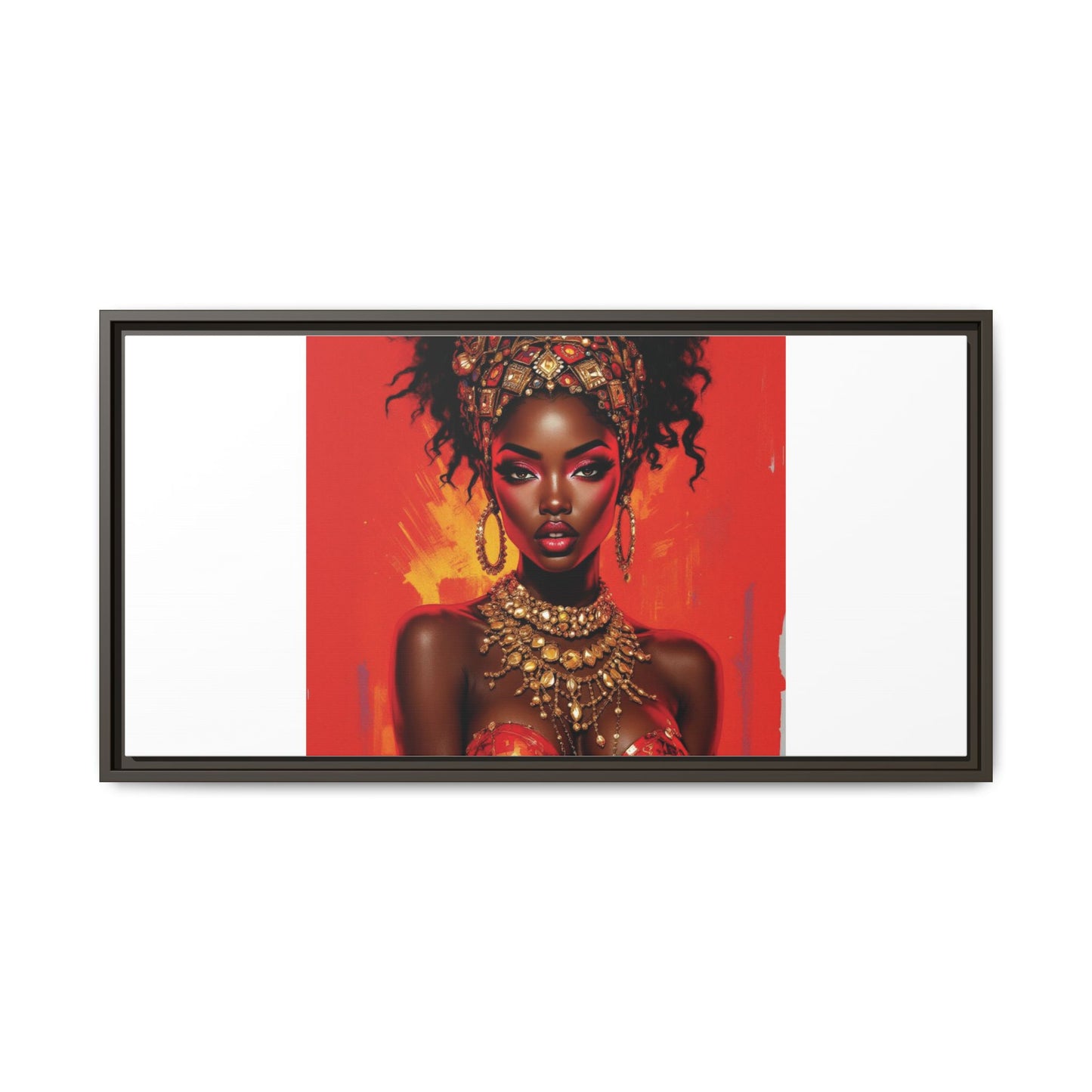 Matte Canvas, Framed (Multi-color)