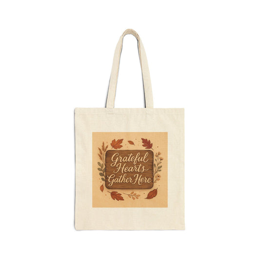 Cotton Canvas Tote Bag