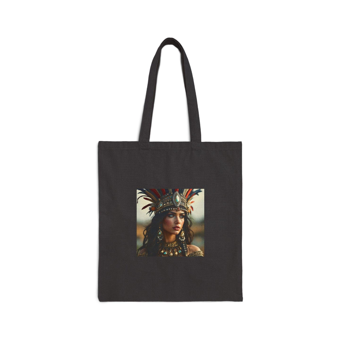 Stylish Cotton Canvas Tote Bag - Beach, Boho, Fashionable, Eco-Friendly, Summer Vibes