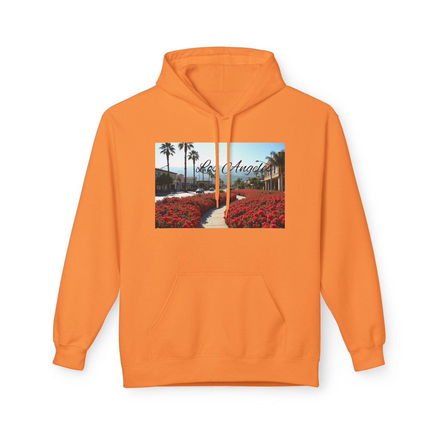 California Vibes Fleece Hoodie, Unisex Hoodie, Summer Apparel, Travel Souvenir, Gift for Her, Casual Wear, Relaxed Style
