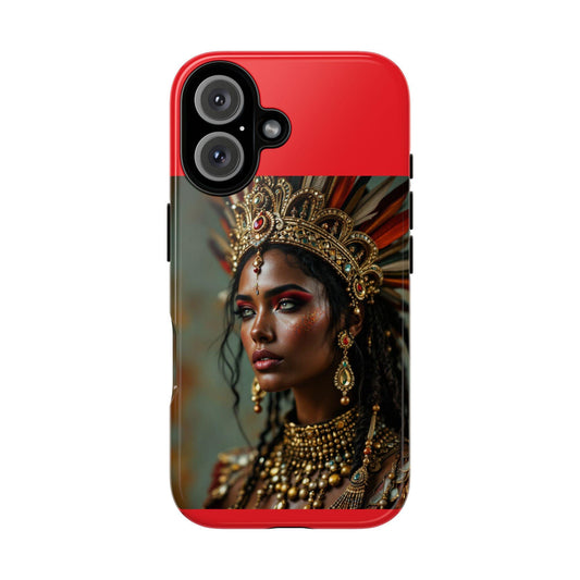 Ethereal Queen Phone Case: Bold Protective Cover