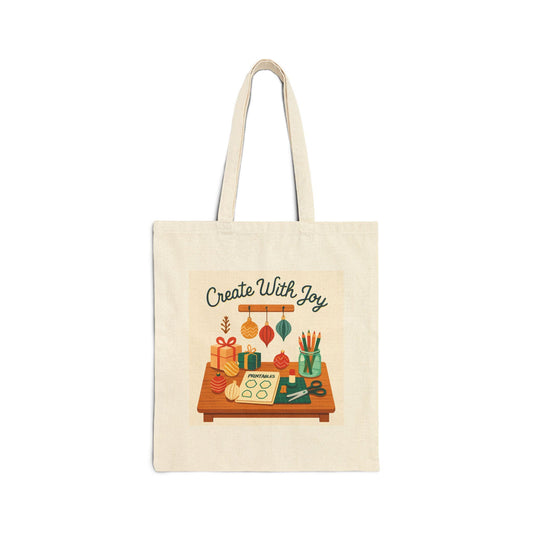 Cotton Canvas Tote Bag