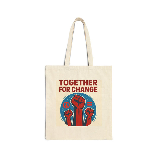 Cotton Canvas Tote Bag