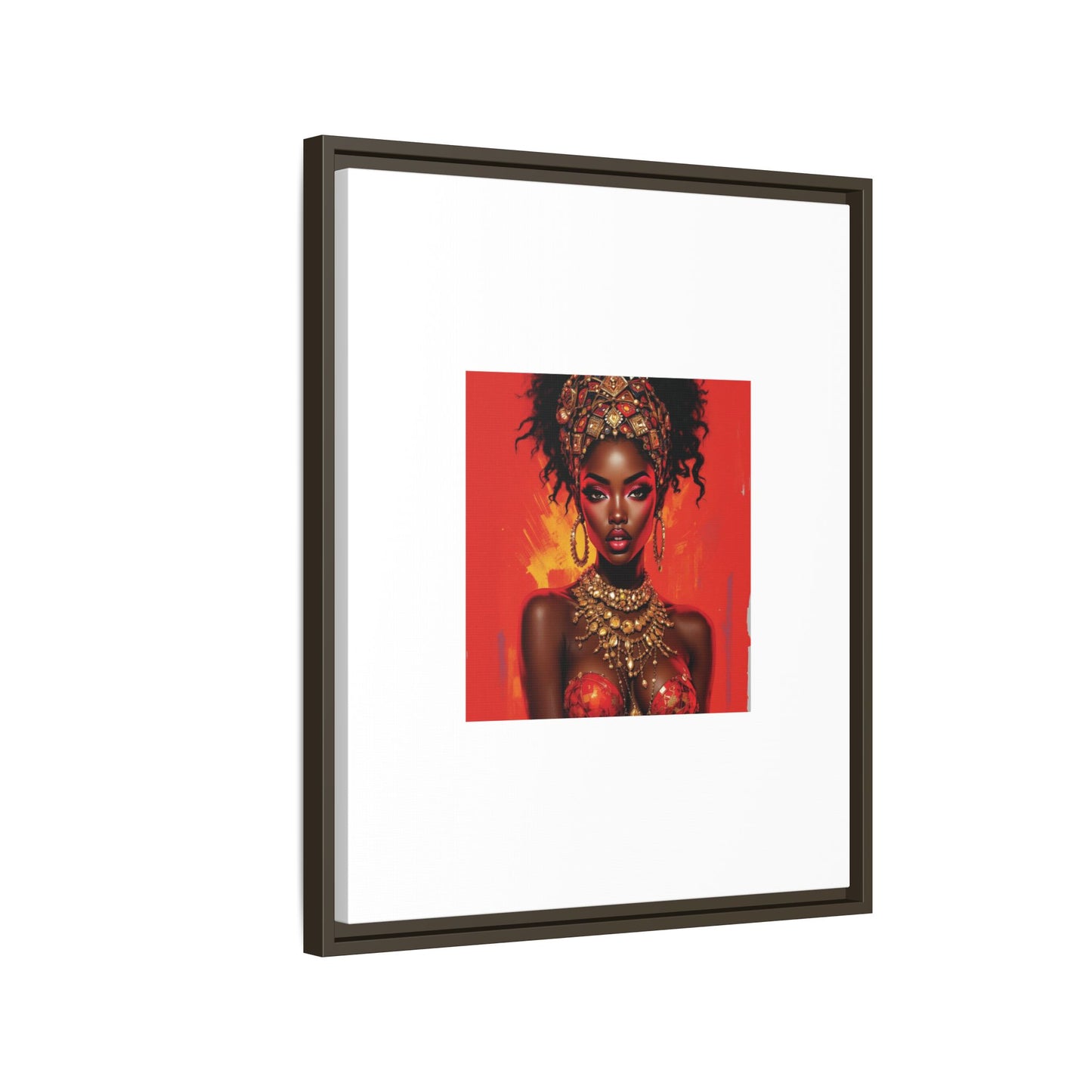 Matte Canvas, Framed (Multi-color)