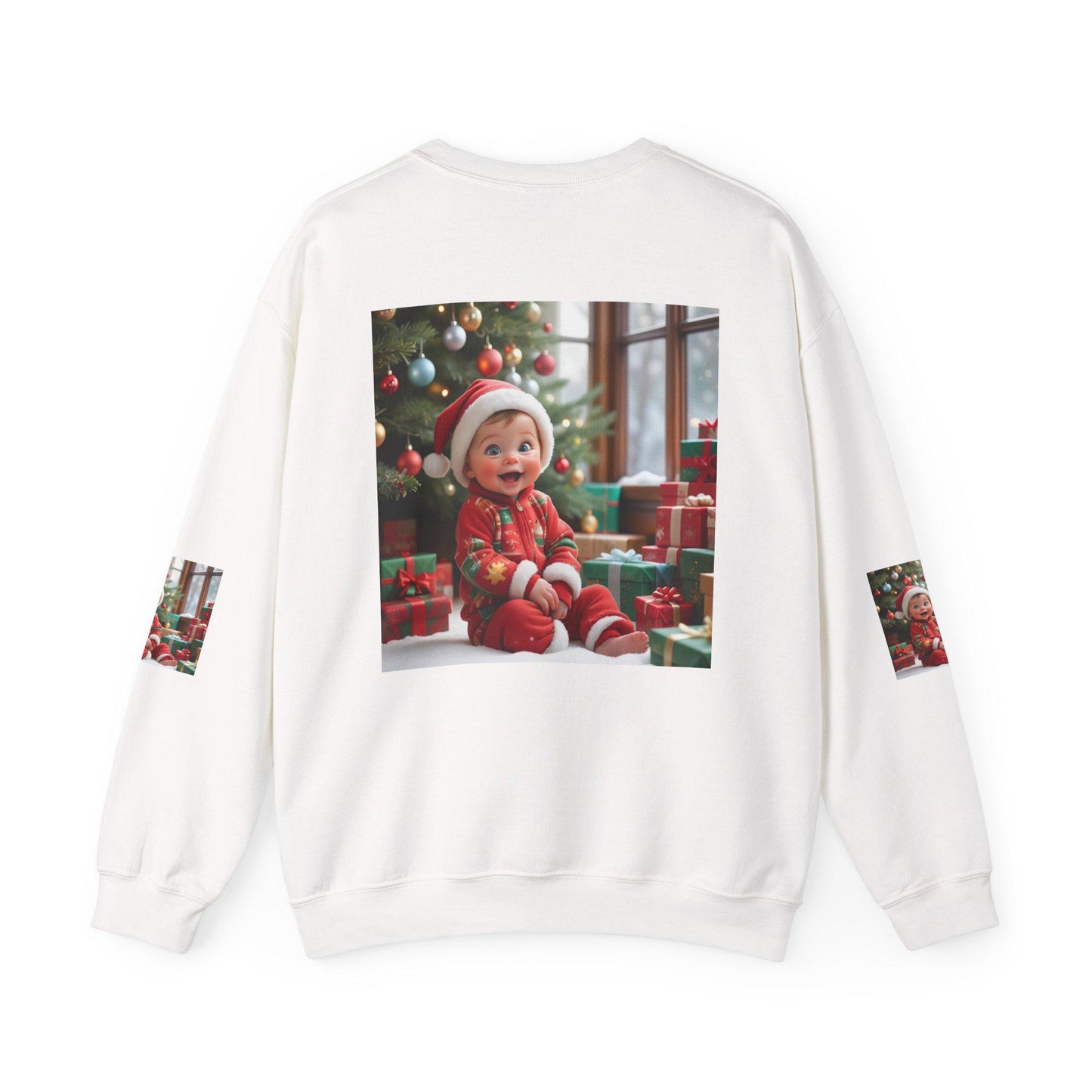 Festive Child Sweatshirt - Cozy Christmas Sweatshirt, Holiday Gift, Kids' Christmas Apparel, Cute Holiday Wear, Family Christmas Sweatshirt