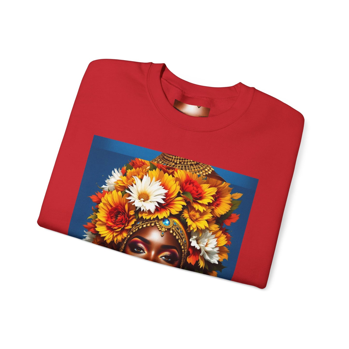 Floral Queen Crewneck Sweatshirt - Unisex Heavy Blend™