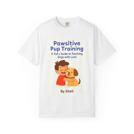 Pawsitive Pup Training Tee — Kids' Dog Training Guide Design
