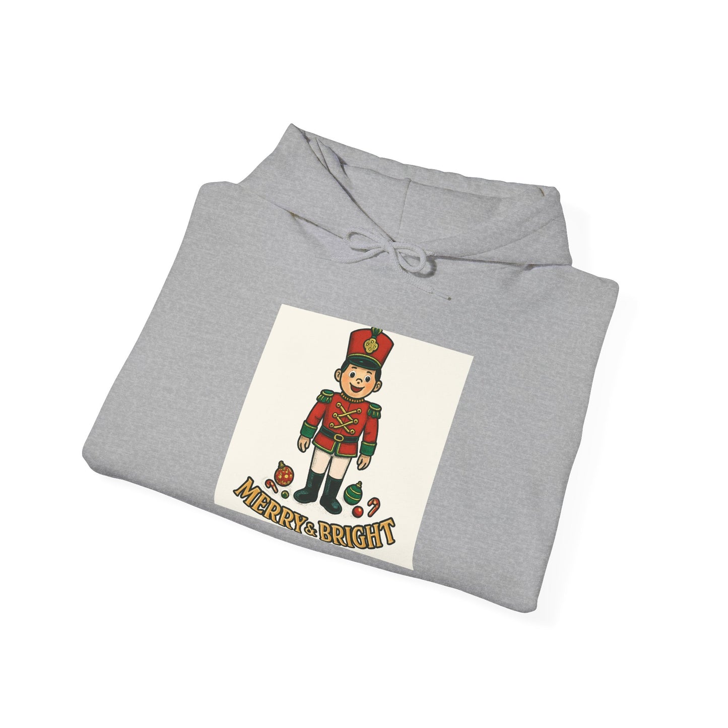 Nutcracker Soldier Hoodie — Vintage Holiday Christmas Sweatshirt