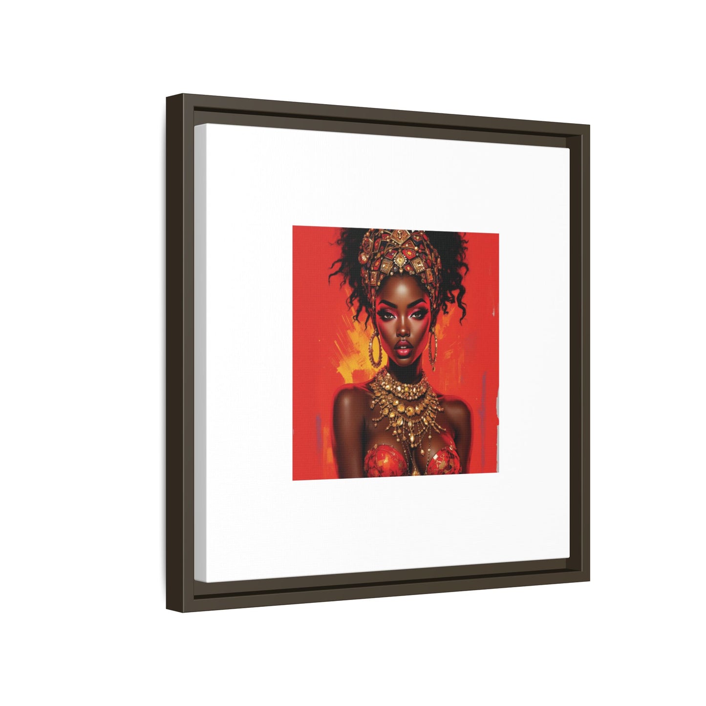 Matte Canvas, Framed (Multi-color)