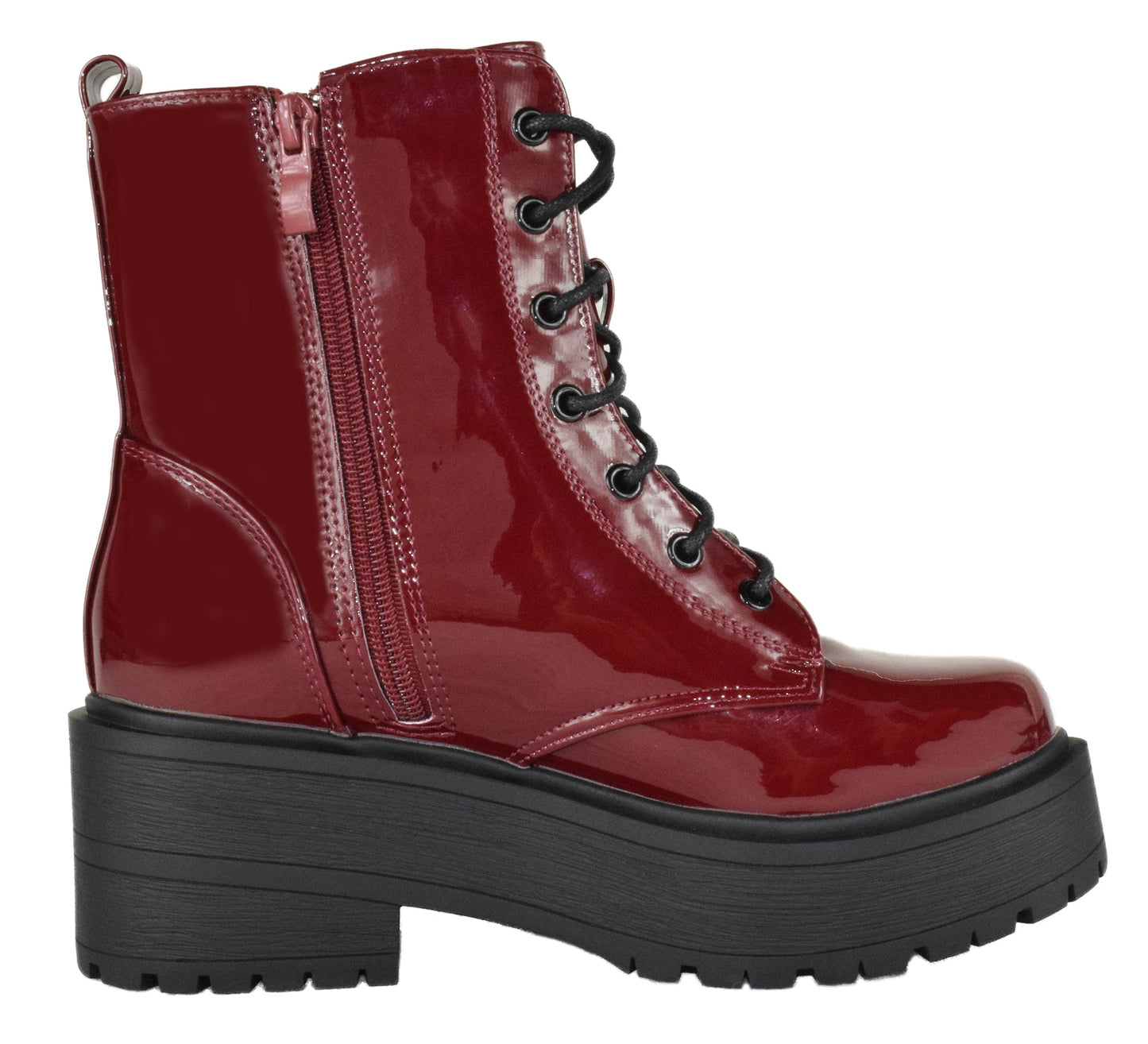 TOON-22 Wine Patent Top Moda-2