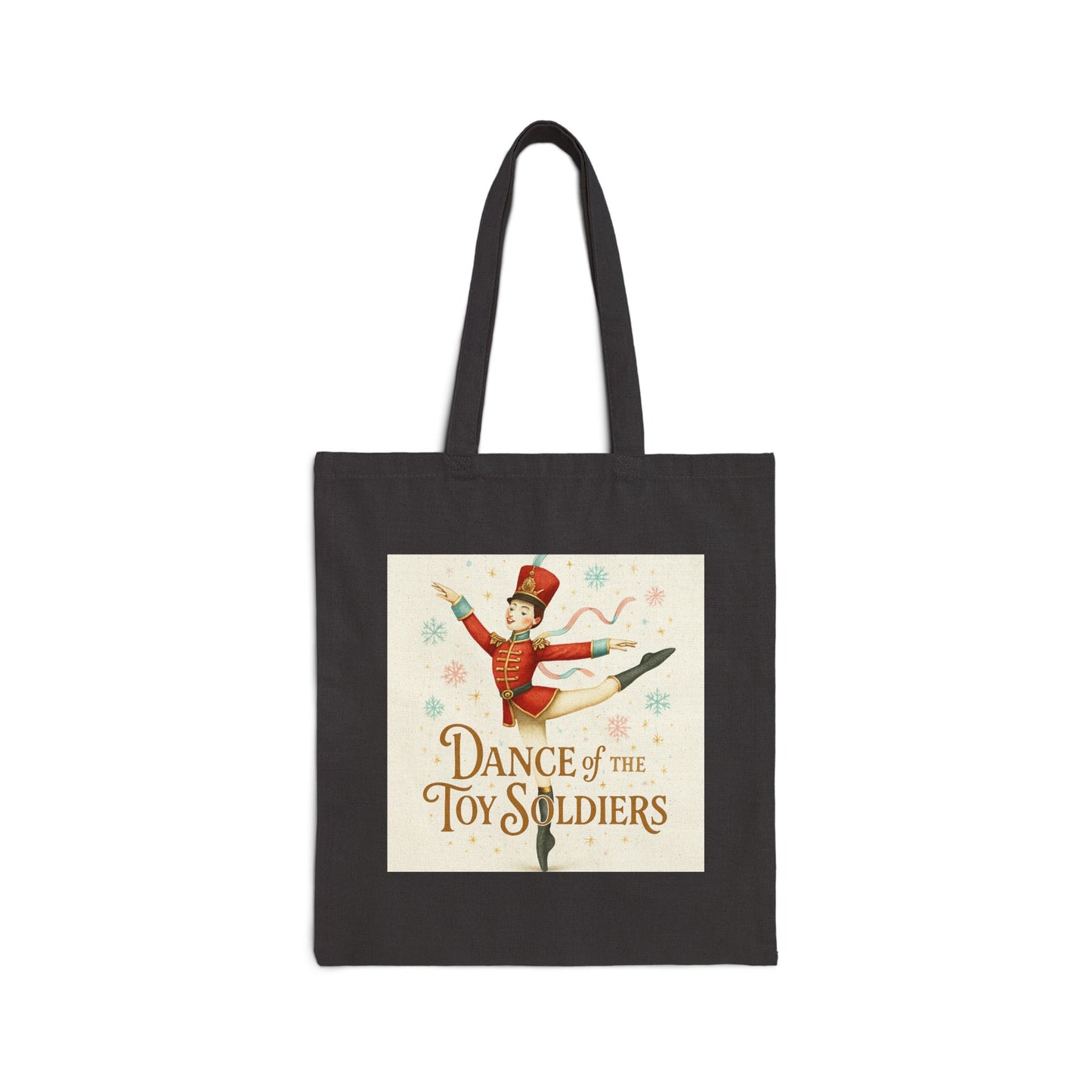 Dance of the Toy Soldiers Canvas Tote Bag — Nutcracker Ballet Holiday Gift