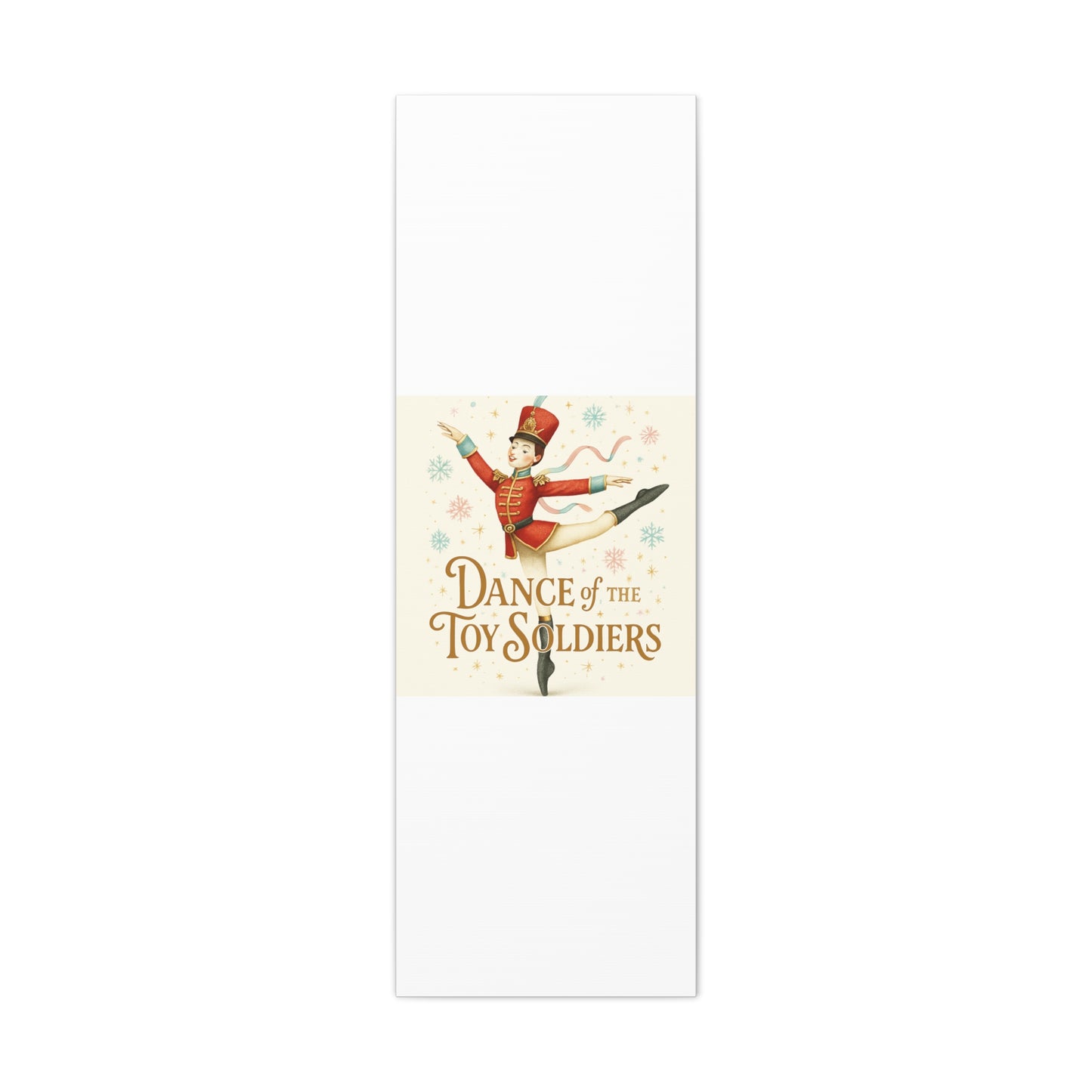Dance of the Toy Soldiers Canvas Wall Art — Vintage Nutcracker Ballet Print
