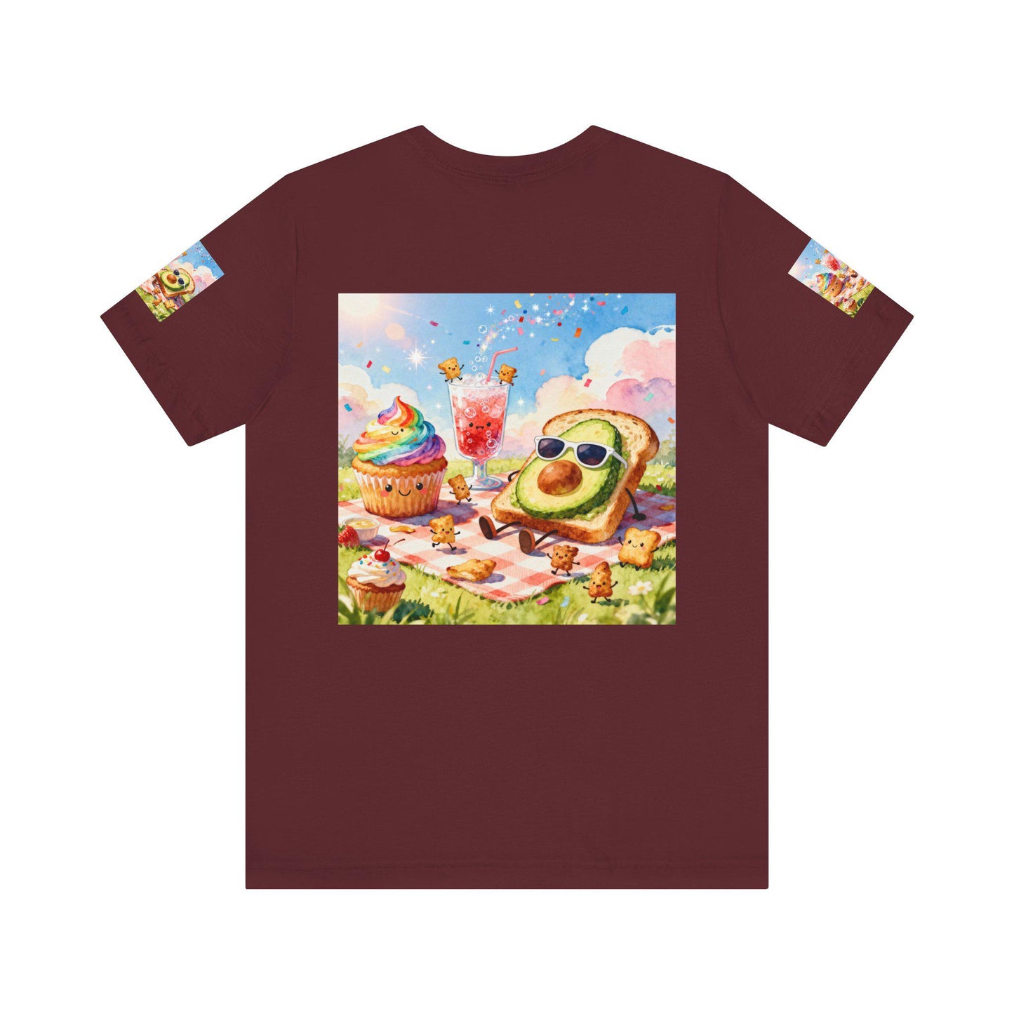 Playful Foodie Short Sleeve Tee, Fun Summer T-Shirt, Cute Graphic Tee for Food Lovers, Perfect for Parties and Celebrations, Unique [...]