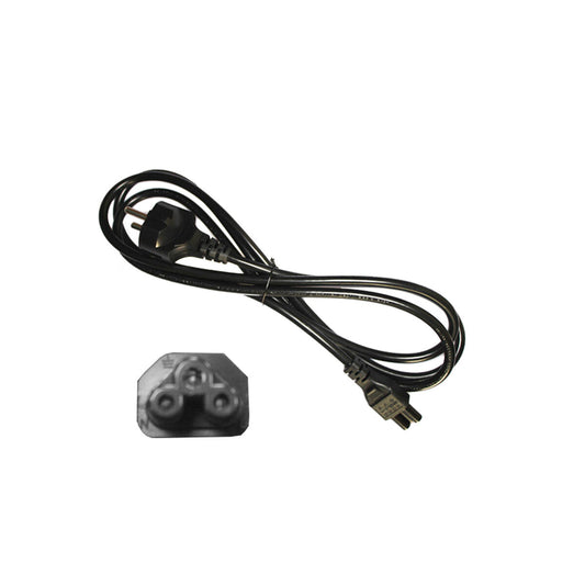 Power Cord EDM Black 2 m Laptop-0
