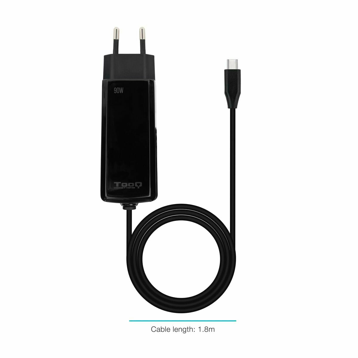Laptop Charger TooQ GAN USB-C PD 90W Cúbico 90 W-14