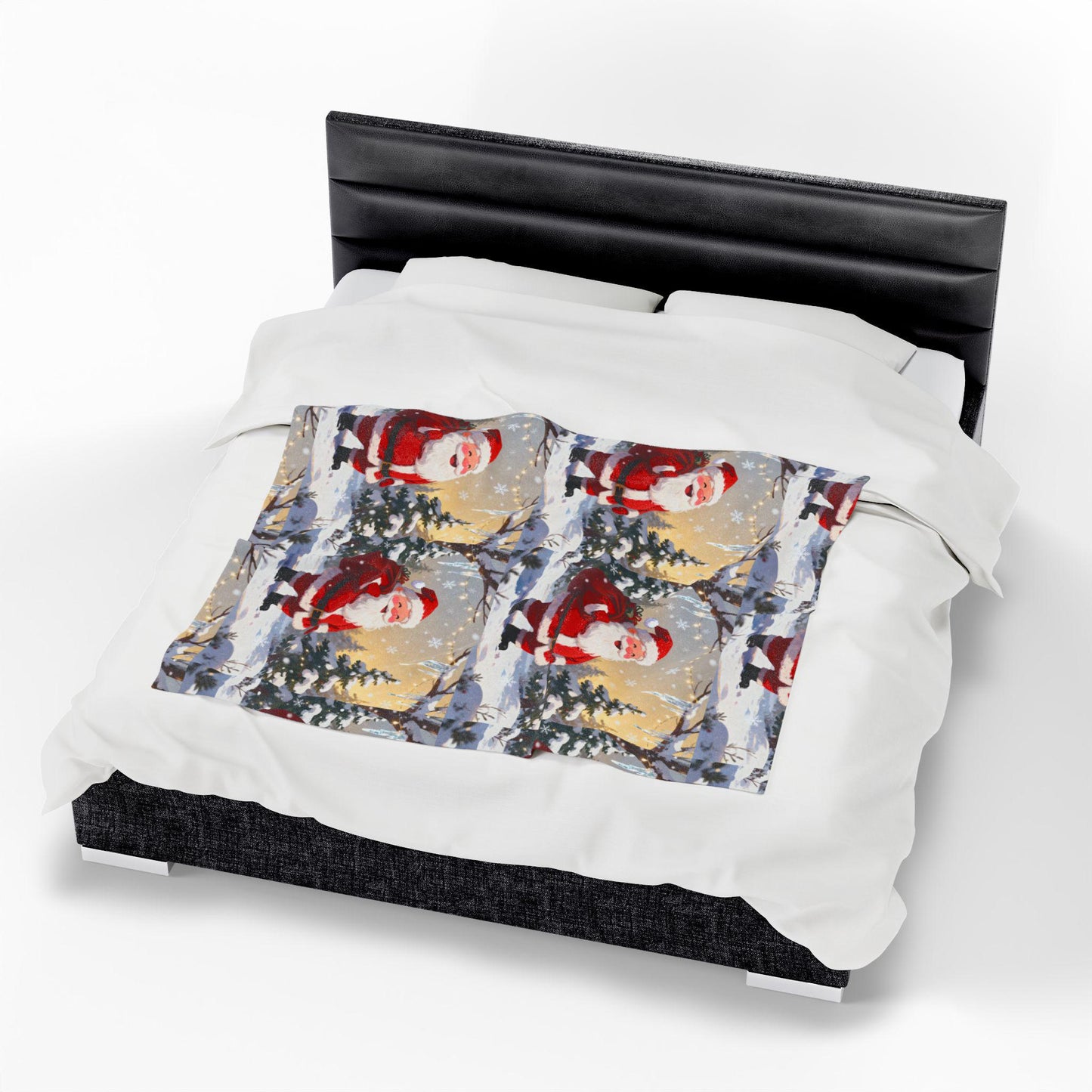 Copy of Heaven's Embrace Velveteen Plush Blanket, Cozy Throw for Nurseries, Gifts for New Parents, Baby Shower Decor, Angelic Home Accent