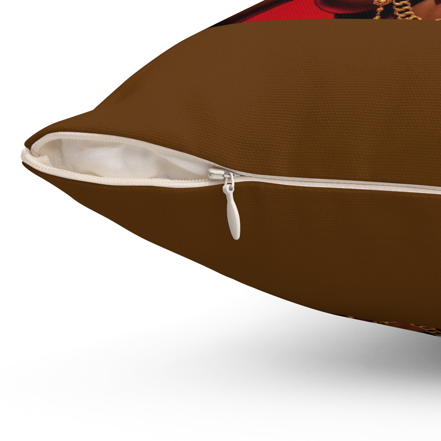 African Queen Decorative Pillow — Bold Goddess Art Throw Pillow