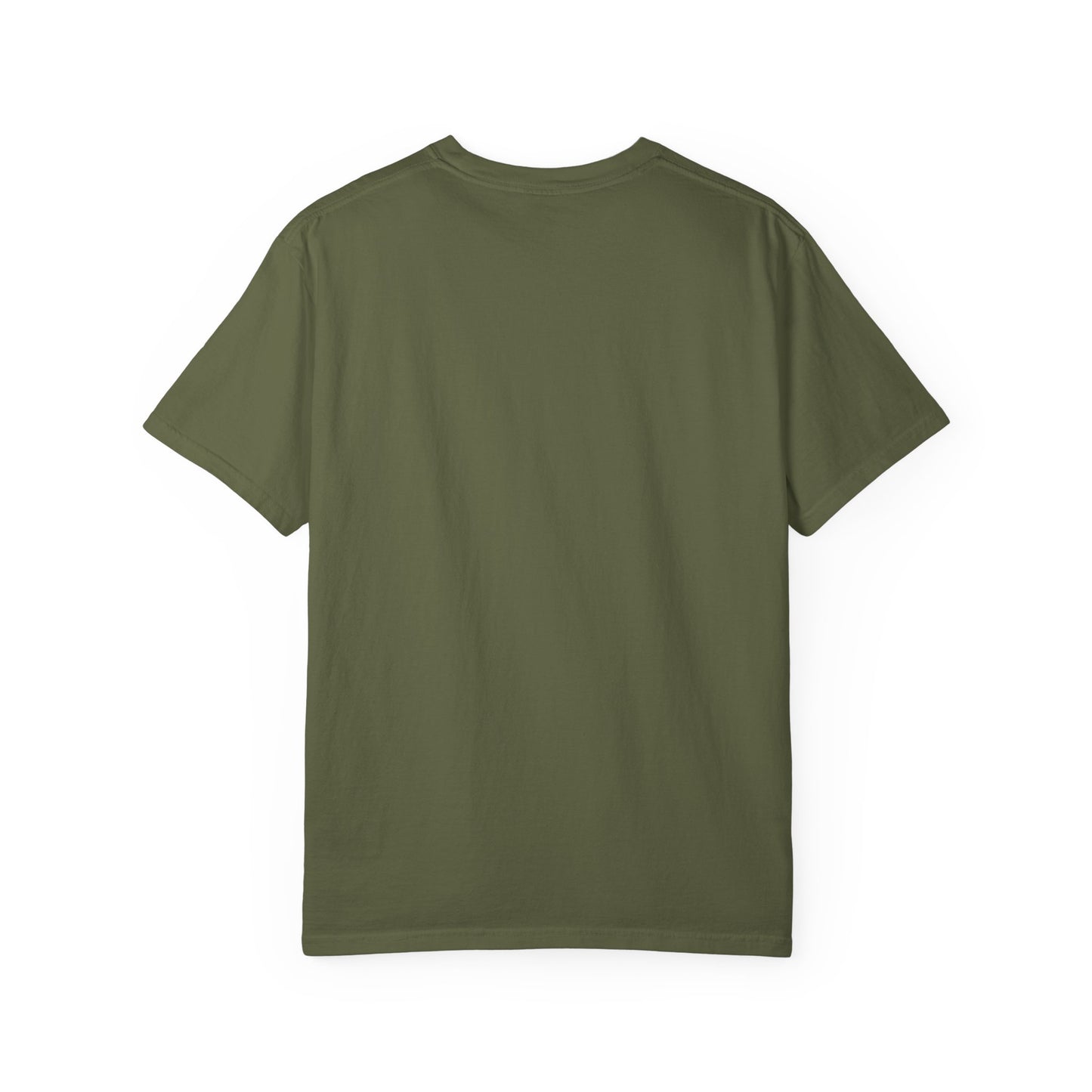 Portrait Photo Tee — Moody Green Woman Graphic T-Shirt