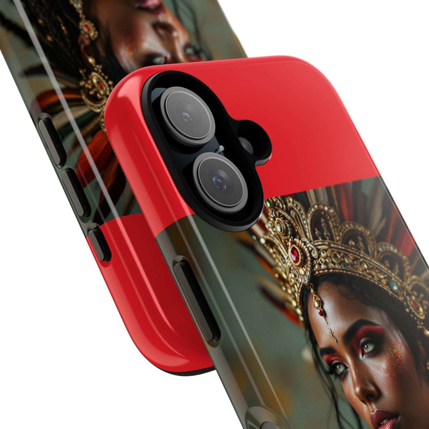 Ethereal Queen Phone Case: Bold Protective Cover