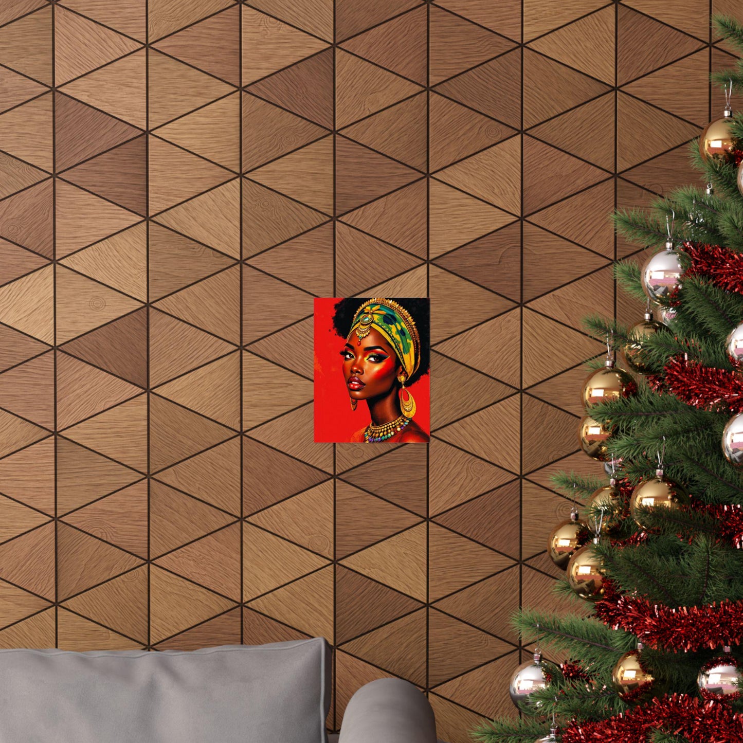 Vibrant Afrocentric Wall Art, Matte Vertical Posters for Home Decor, Stylish Gift for Black Culture Lovers, Bold Afro Art Prints, [...]