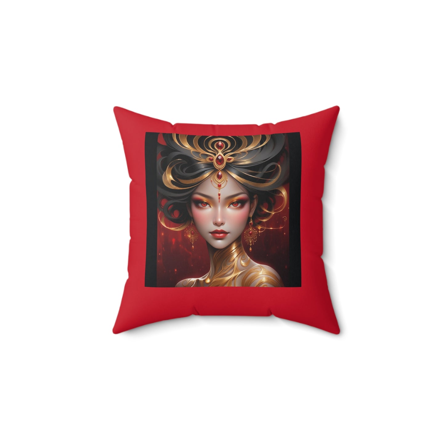 Spun Polyester Square Pillow