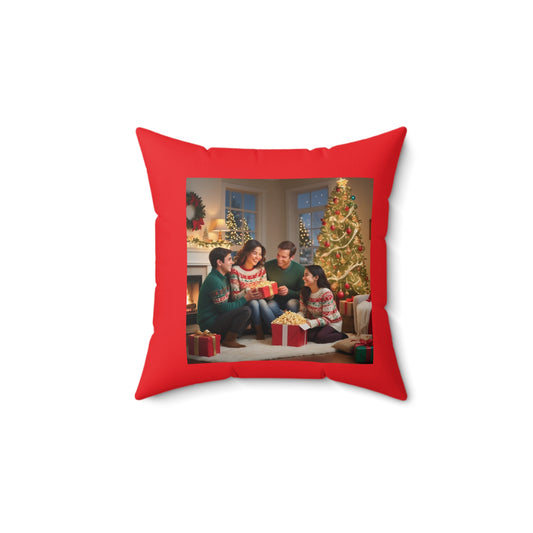 Spun Polyester Square Pillow
