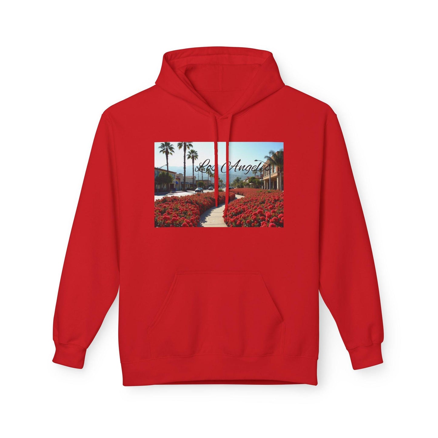 California Vibes Fleece Hoodie, Unisex Hoodie, Summer Apparel, Travel Souvenir, Gift for Her, Casual Wear, Relaxed Style