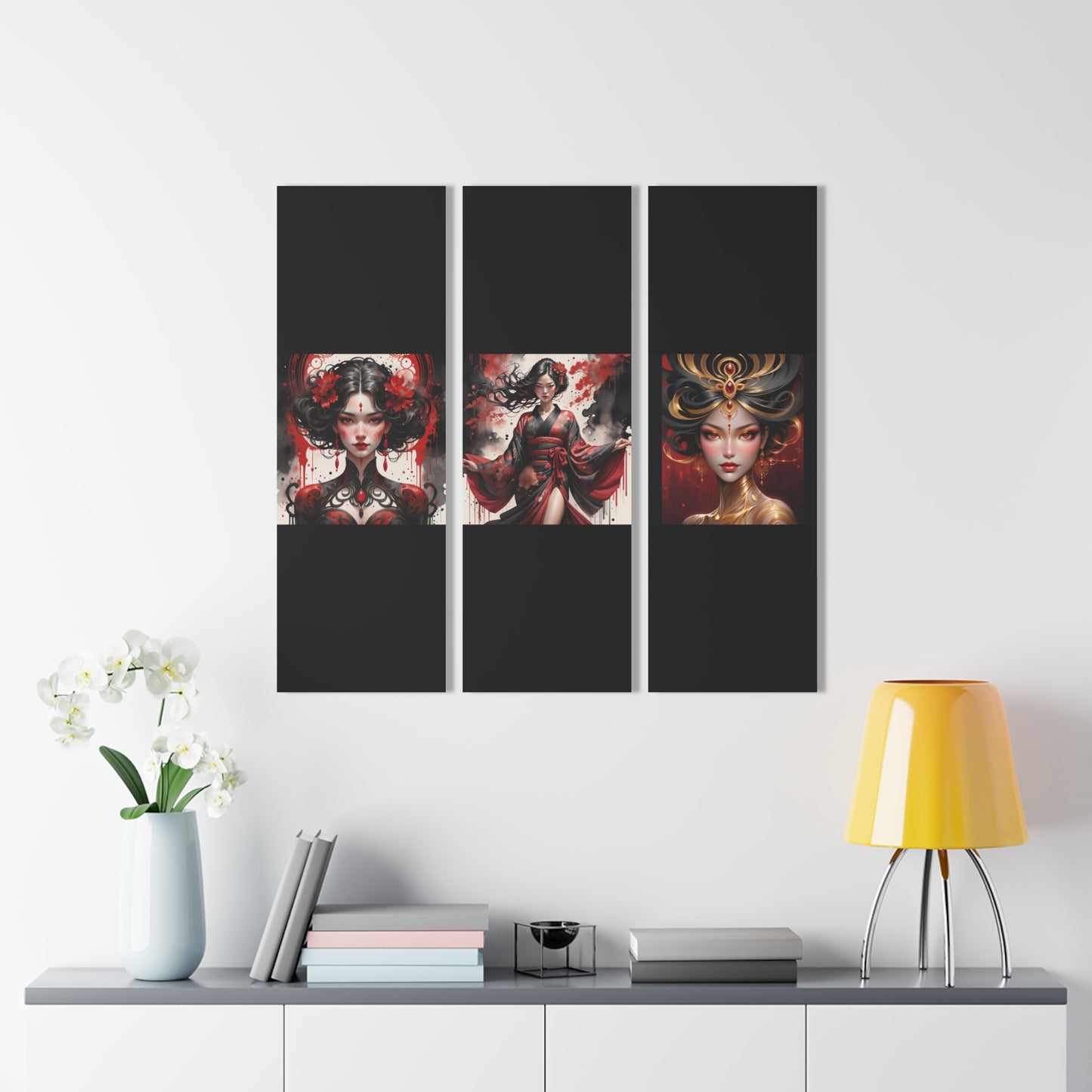 Copy of Christmas Acrylic Triptych Prints, Holiday Wall Art, Winter Decor, Festive Home Decoration, Seasonal Gift Ideas
