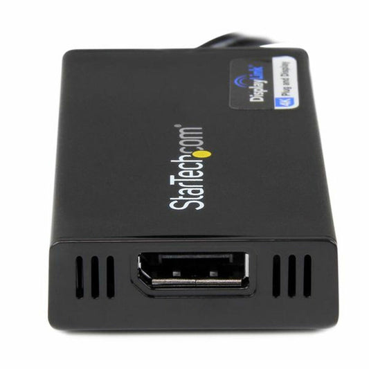 Adaptor Startech USB32DP4K 4K Ultra HD USB Black-0
